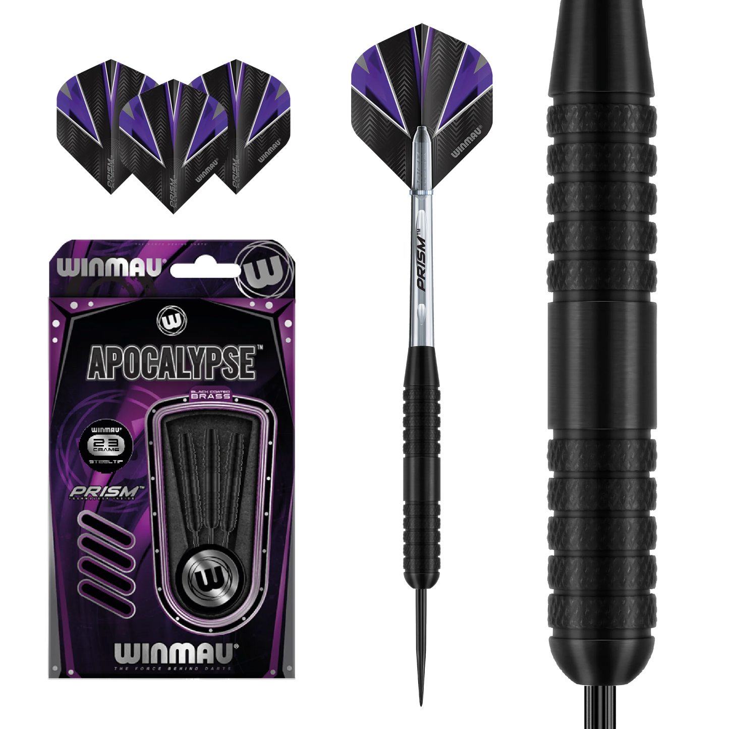 Winmau Apocalypse Brass Steeldart 25g