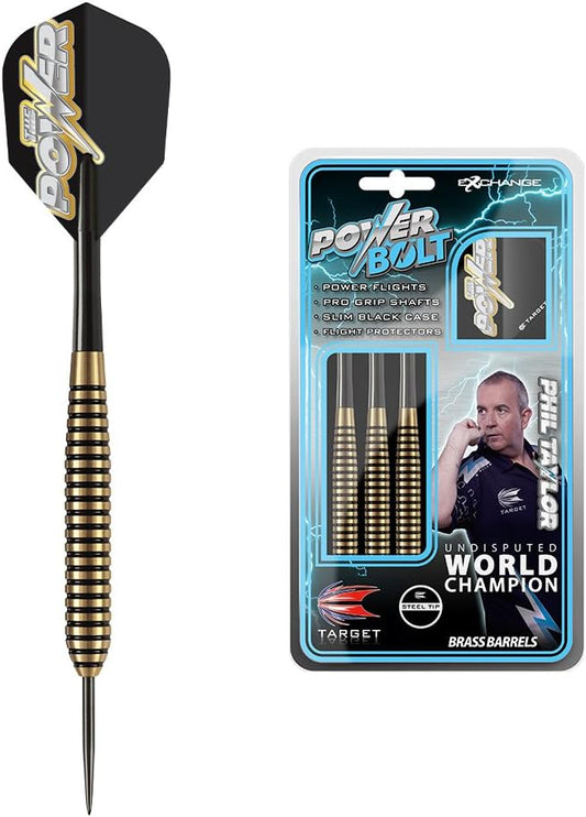 Target Phil Taylor Bolt Brass Steeldart 24g