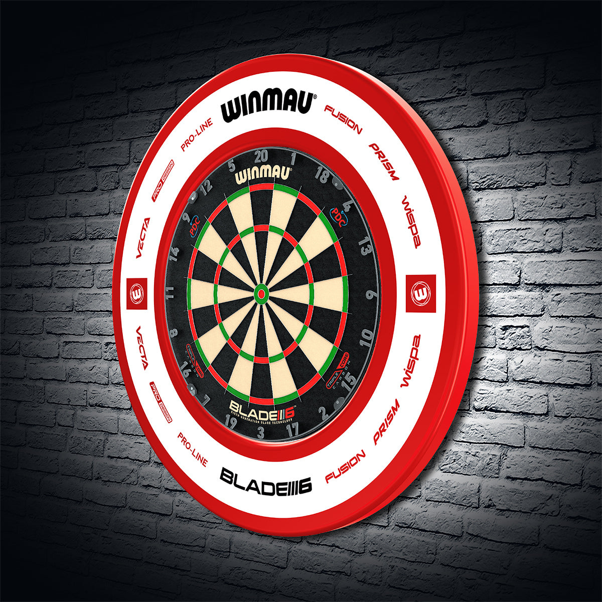 Winmau Surround/Catch-Ring Pro-Line 2.0 Red 4450