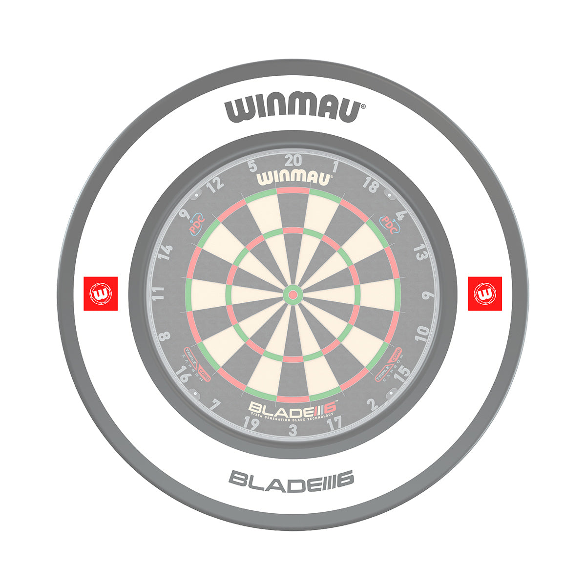 Winmau Surround/Catch-Ring Pro-Line 1.0 White 4458