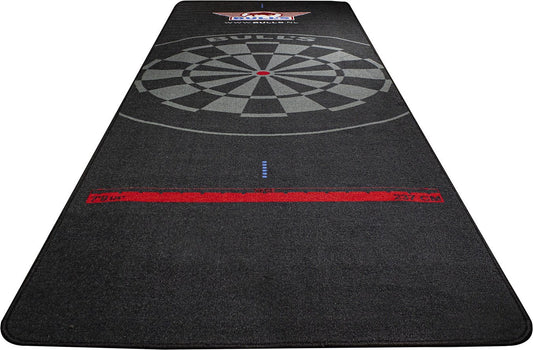 BullsNL Carpet Dartmat Matte Black | 300x95 cm