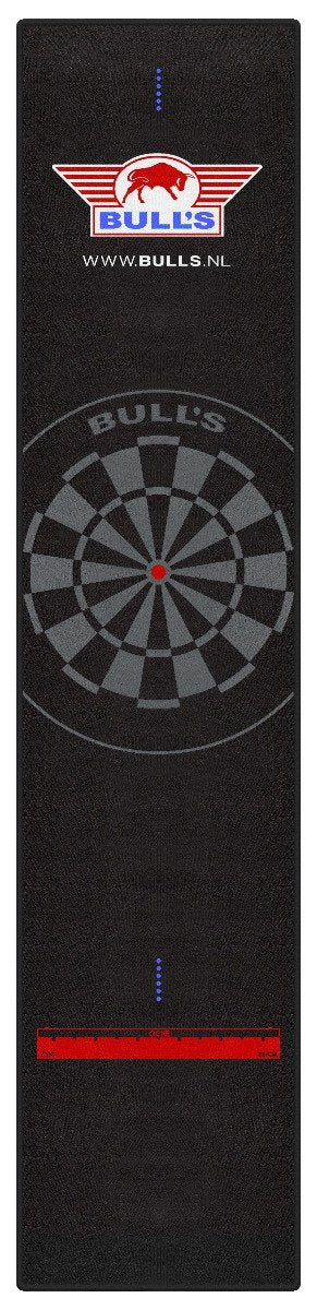 BullsNL Carpet/Dartmatte Black Black mit Oche 300x65