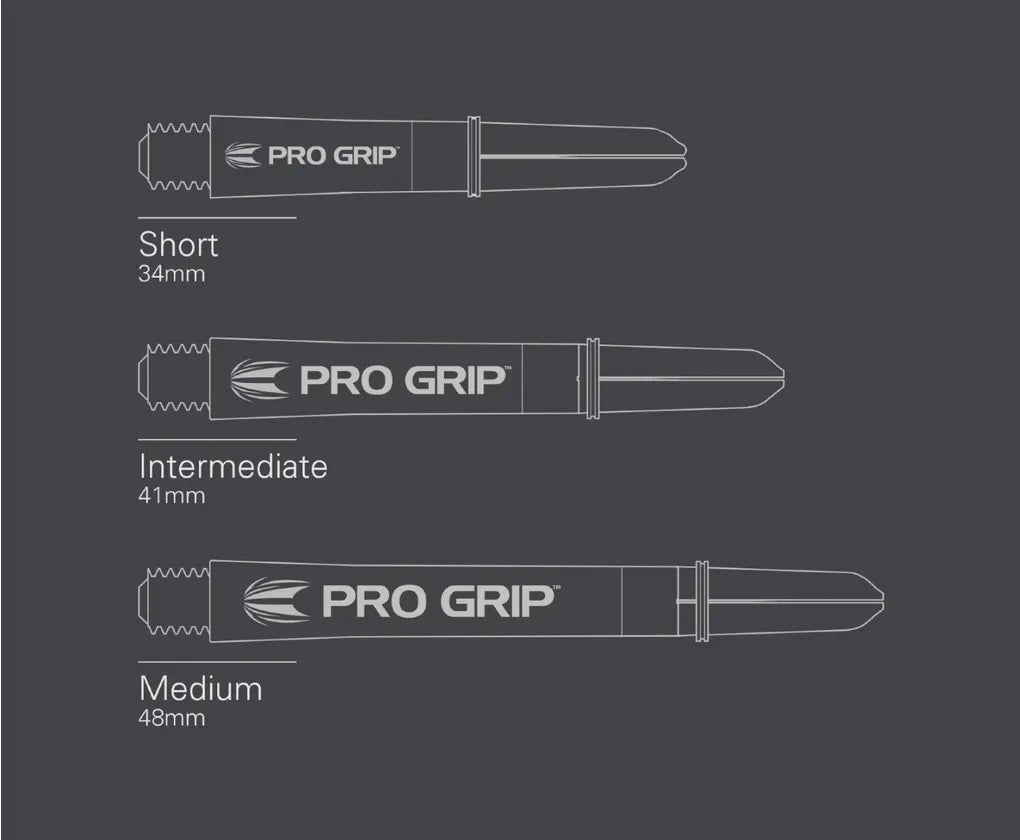 Target Shafts PRO GRIP Spin Clear 3 Sets Intermediate