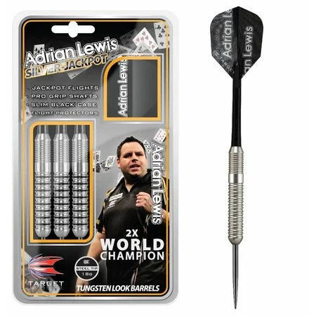 Target Adrian Lewis SilverJackpot Steeldart 20g