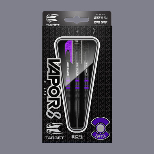 Target Vapor8 Black Purple Steeldart 21g