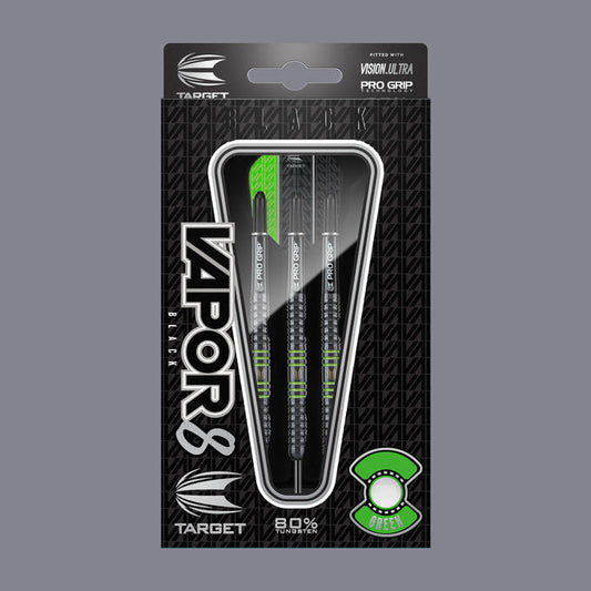 Target Vapor8 Black Green Steeldart 21g