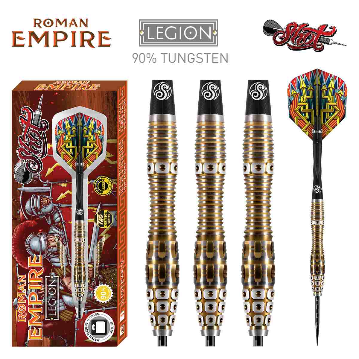 Shot Roman Empire Legion 90% Steeldart 23g