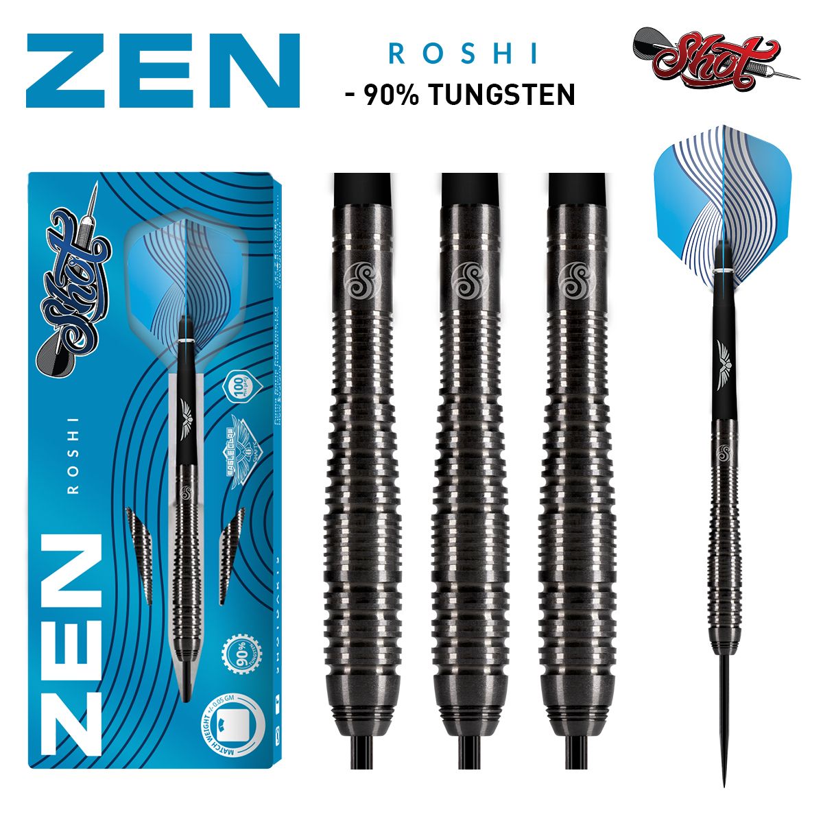 Shot Zen Roshi Steeldart 23g