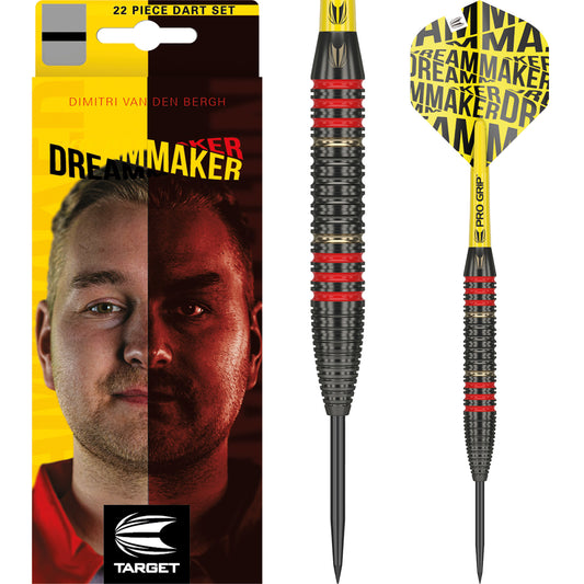 Target Dimitri van den Bergh Brass Steeldarts 22g