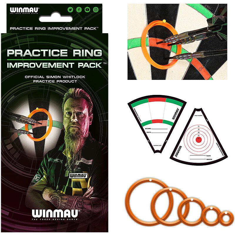 Winmau Simon Whitlock Practice Ringe Zubehör